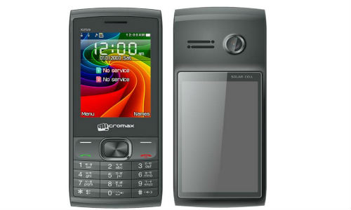 micromax launches x259 solar phone micromax launches x259 solar phone