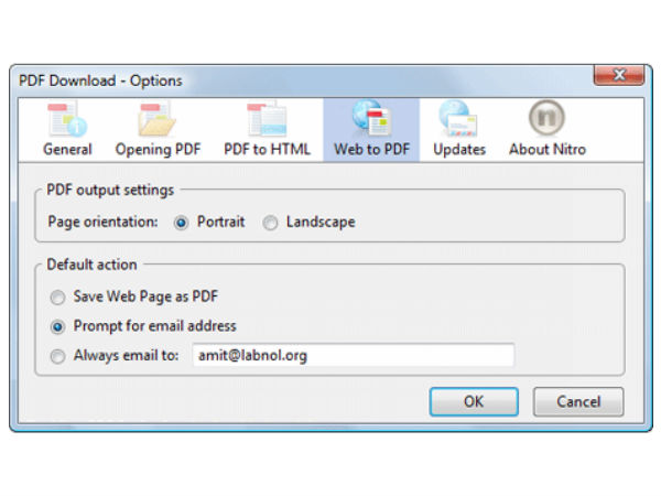 Retrieve web pages via Email