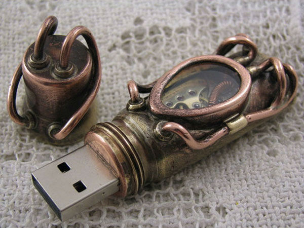 Steampunk USB flash
