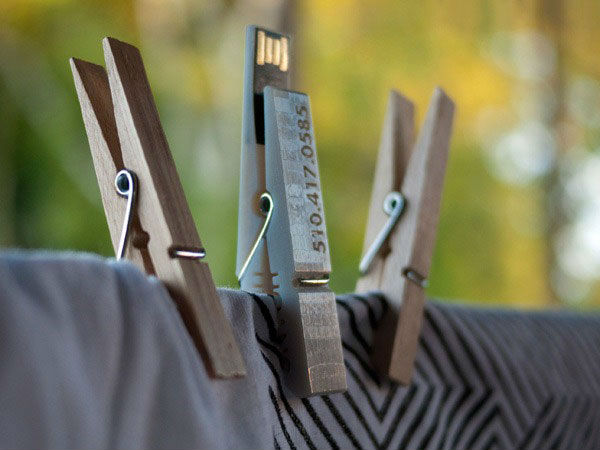 USB Clothepin