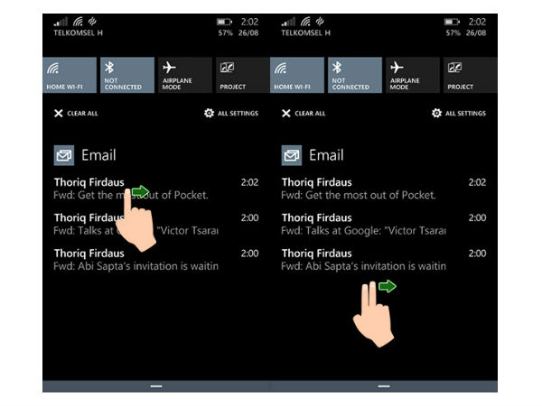 Remove All Your notifications In One Swipe