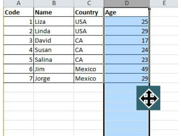 Speedily Move and Copy Data in Cells