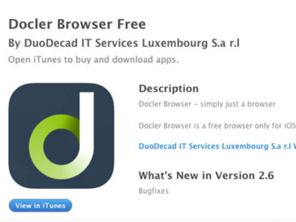 Docler Browser