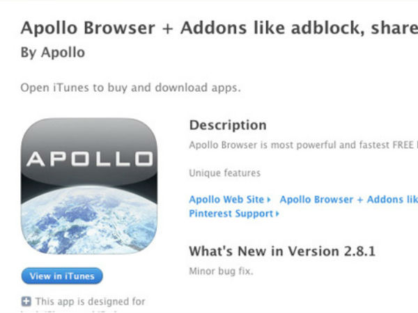Apollo Browser