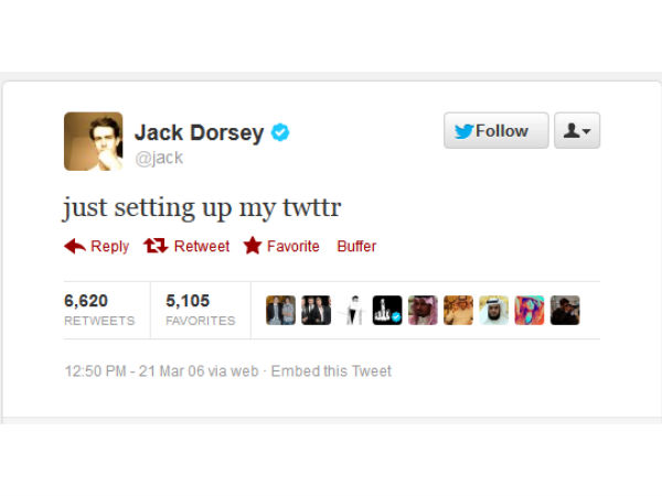 The First Tweet