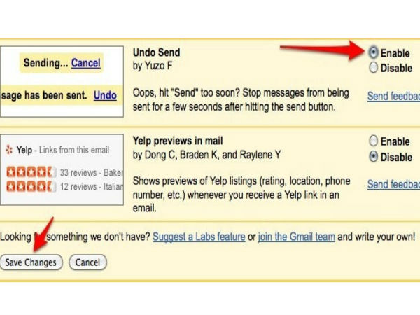 Undo Send