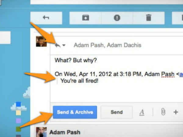 Send & archive
