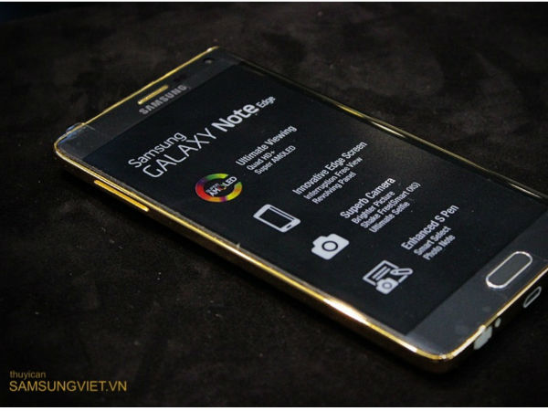 Samsung Galaxy Note Edge Gold Edition