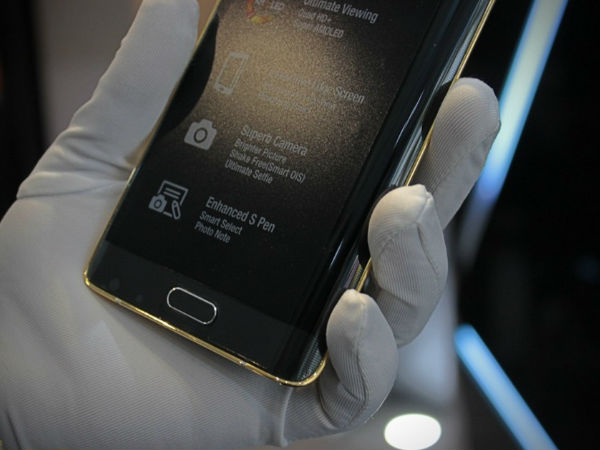 Samsung Galaxy Note Edge Gold Edition
