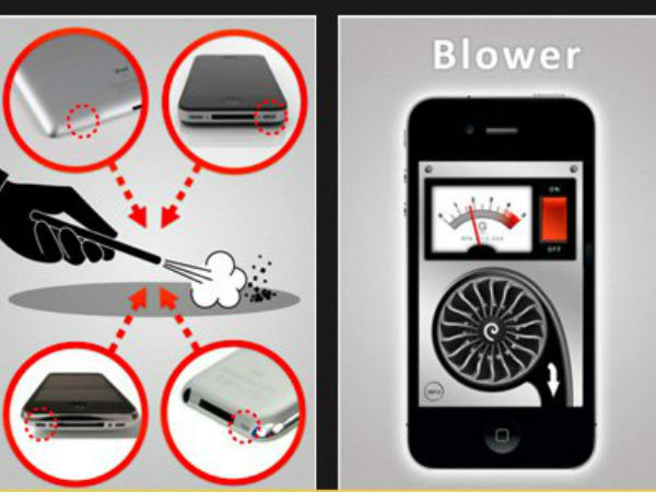 iPhone blower