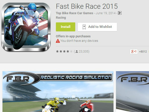 Fast Bike Rase