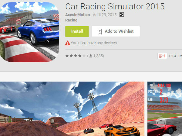 Car Racing Simulator