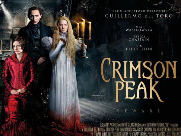 14. க்ரிம்சன் பீக் (Crimson Peak) :