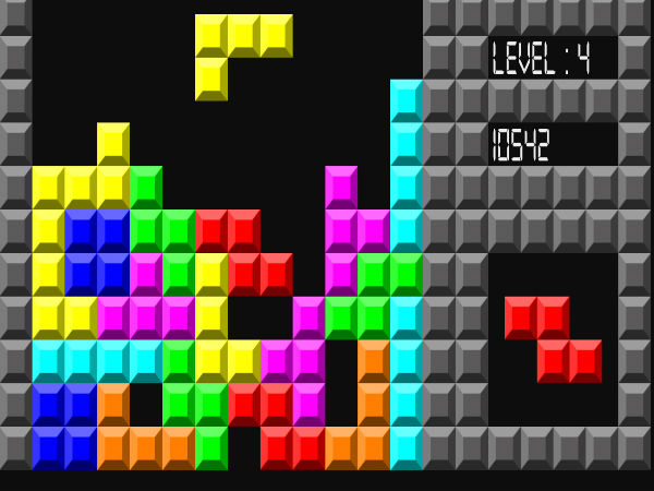 டெட்ரிஸ் (Tetris) :