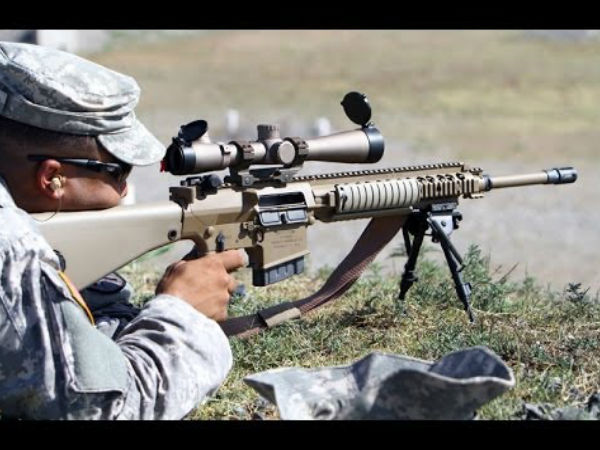 எம்110 ஸ்னைப்பர் ரைஃபில் (M110 sniper rifle) :