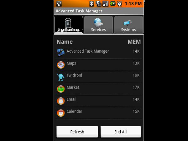பின்னணி பயன்பாடுகளை (Background Application) மூடவும்