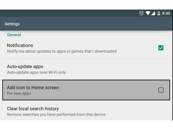 Automatic Shortcuts