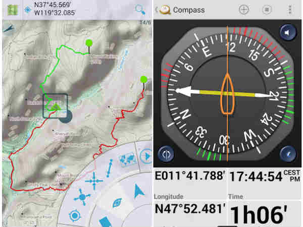 Calibrate your compass