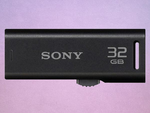 Sony Microvault 32GB Pen Drive (Black)