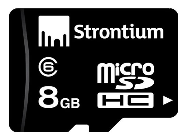 Strontium memory cards