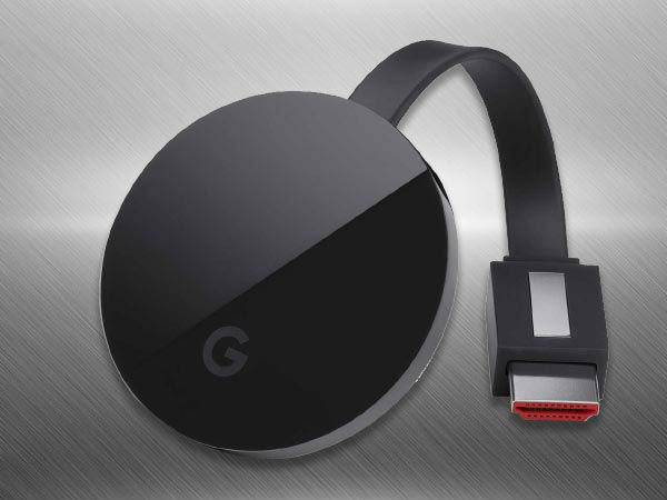 கூகுள் குரோம்கேஸ்ட் 4K (Google Chromecast 4K)
