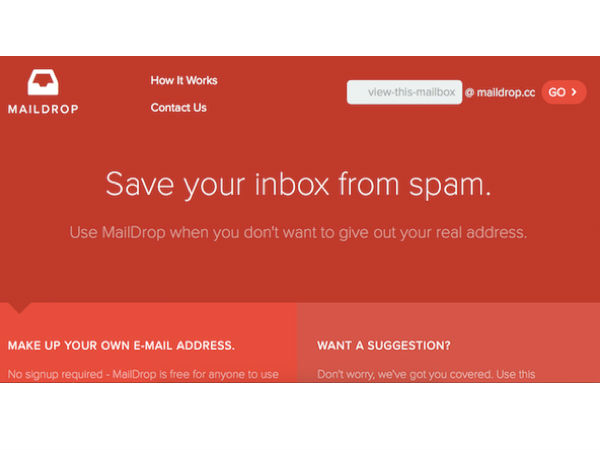 மெயில் டிராப் (Maildrop)