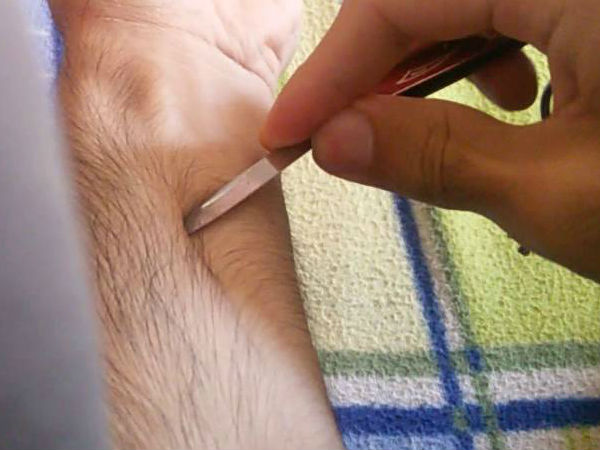 தன்னைத்தானே தண்டித்துக் கொள்ள வேண்டும்