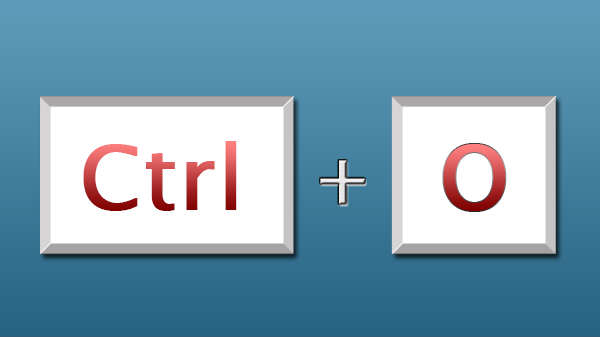19.Ctrl + o