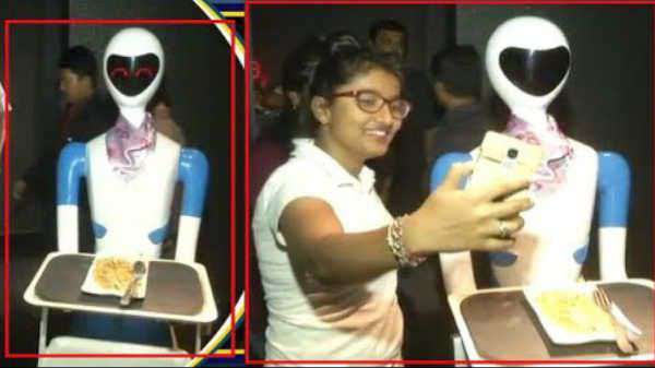 ஹோட்டல்களில் ரோபோட்கள் வலம் :