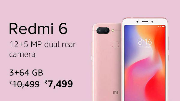 2. சியோமி ரெட்மி 6
