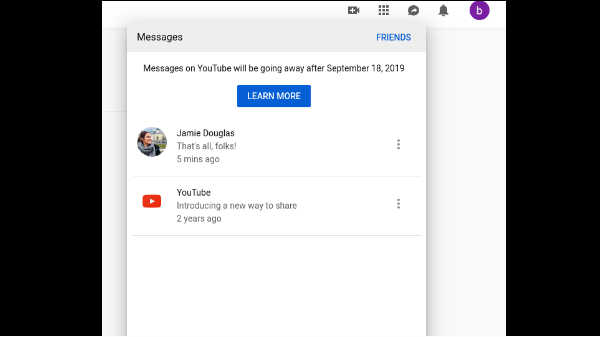 மெசேஜ் (Messages) அம்சம்