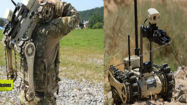3. மைக்ரோ டாக்டிக்கள் கிரௌண்ட் ரோபோட் (Micro Tactical Ground Robot)