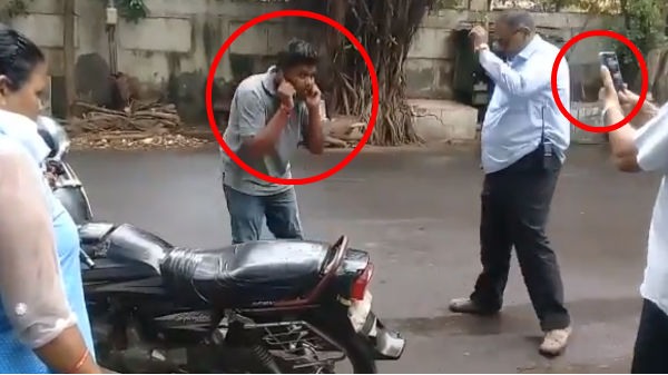 சாலையில் பல இடங்களில் சிசிடிவி கேமராக்கள்