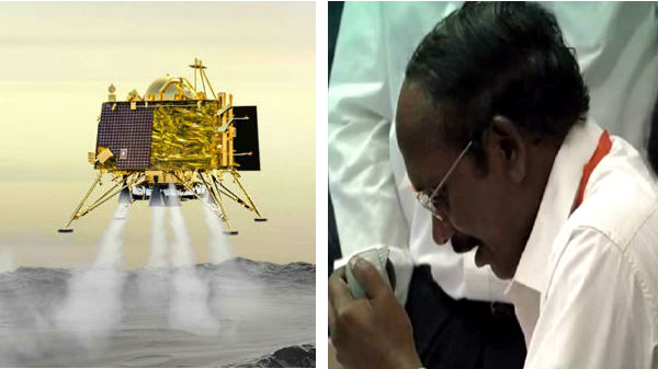லேண்டர் தரை இறங்கும்பொழுது பின்னடைவு