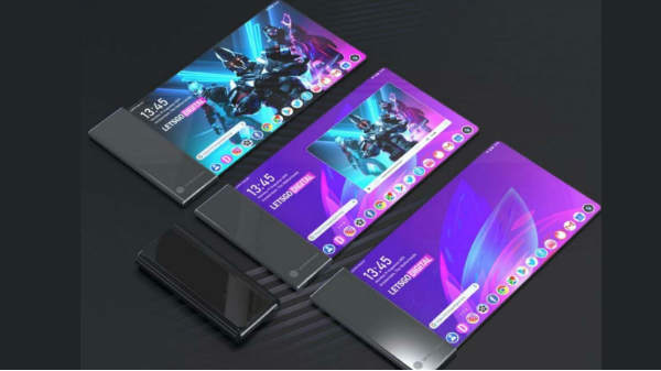 இழுக்கக்கூடிய பிரேம்மில் மூடப்பட்ட OLED