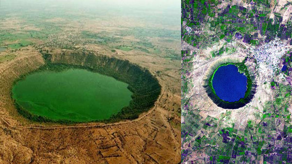 விண்கல் பூமியைத் தாக்கியபோது உருவானது