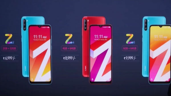 லாவா Z-series ஸ்மார்ட்போன்கள் விலை