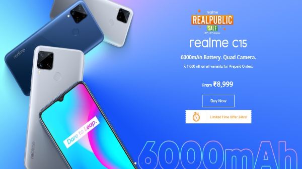 Realme ஸ்மார்ட்போன்கள் மீது சிறப்புச் சலுகை