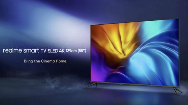 ரியல்மி 55-இன்ச் ஸ்மார்ட் டிவி SLED 4K