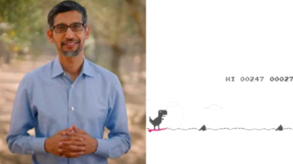 திடீரென சுந்தர் பிச்சை வெளியிட்ட ஒலிம்பிக்ஸ் டினோ போஸ்ட்: ட்ரெண்டிங்.. திடீரென சுந்தர் பிச்சை வெளியிட்ட ஒலிம்பிக்ஸ் டினோ போஸ்ட்: ட்ரெண்டிங்..