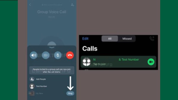 தவறவிட்ட குழு அழைப்புகளில் மீண்டும் சேர வாய்ப்பு 