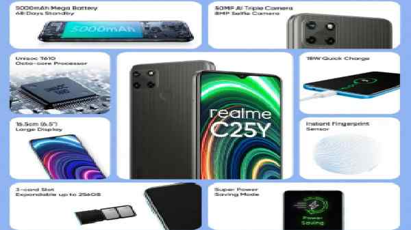 Realme C25Y ஸ்மார்ட்போனின் சிறப்பம்சம்