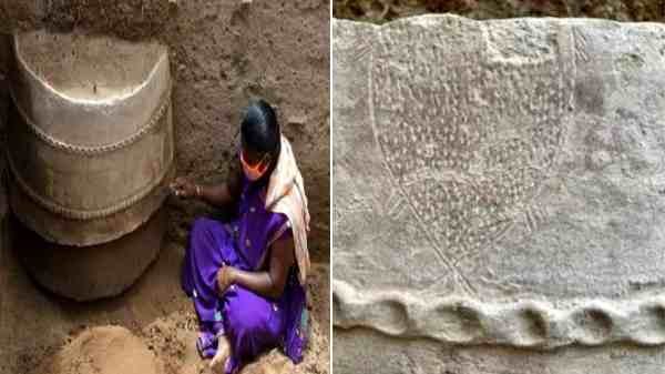 மீன் சின்னம் பொறிக்கப்பட்ட முதல் உறைகிணறு