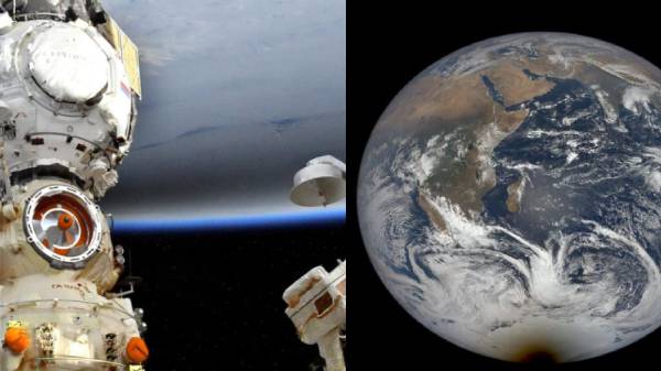 நினைத்துக்கூட பார்க்க முடியாது- எடுக்கப்பட்டதே விண்வெளியில் இருந்துதான்: வேற லெவல் சூரிய கிரகணம் புகைப்படம்!