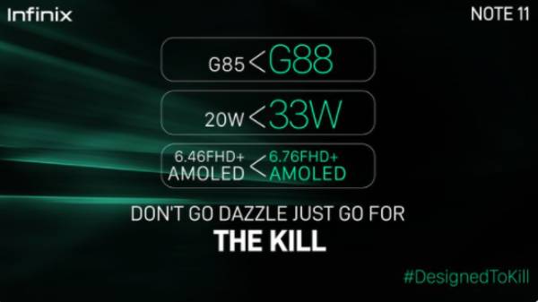 ஜோடி போடலாமா ஜோடி: மோட்டோவை வம்புக்கு இழுத்து நோட் 11 அறிமுகம் செய்யும் இன்பினிக்ஸ்!
