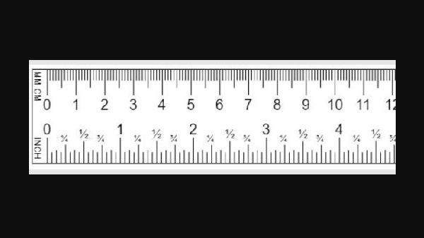 3. ரூலர் அல்லது அளவுகோல்