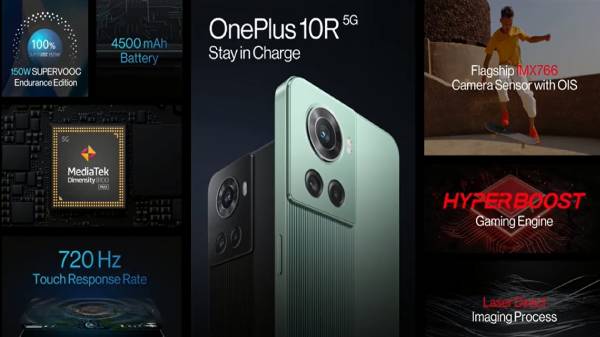 புதுமைனா இதுதான்- 150W எண்டூரன்ஸ் பதிப்பு, சூப்பர்வூக் சார்ஜிங்: “ஒன்பிளஸ் 10ஆர் 5ஜி” இந்தியாவில் அறிமுகம்!