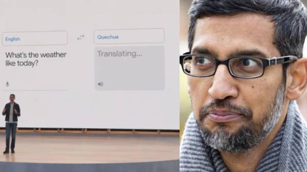 கூகுள் டிரான்ஸ்லேட்டரில் சமஸ்கிருதம் உள்ளிட்ட 24 மொழிகள் இணைக்கப்பட்டுள்ளன: சுந்தர் பிச்சை.!