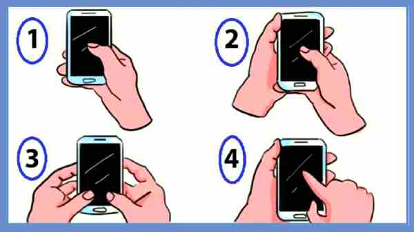 உங்கள் போனை எப்படிப் பிடித்துப் பயன்படுத்துகிறீர்கள்? உங்களைப் பற்றிய உண்மை இது தான்.. தெரிஞ்சுக்கோங்க.. 