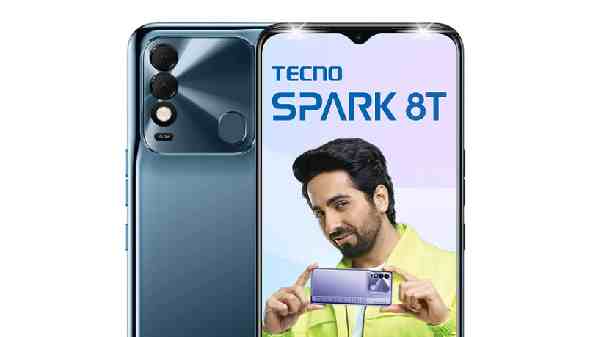 5. Tecno Spark 8T